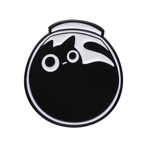 WINDLAND Lovely Cats Lapel Pin Alloy Materials for Trendy Fashion Enthusiasts