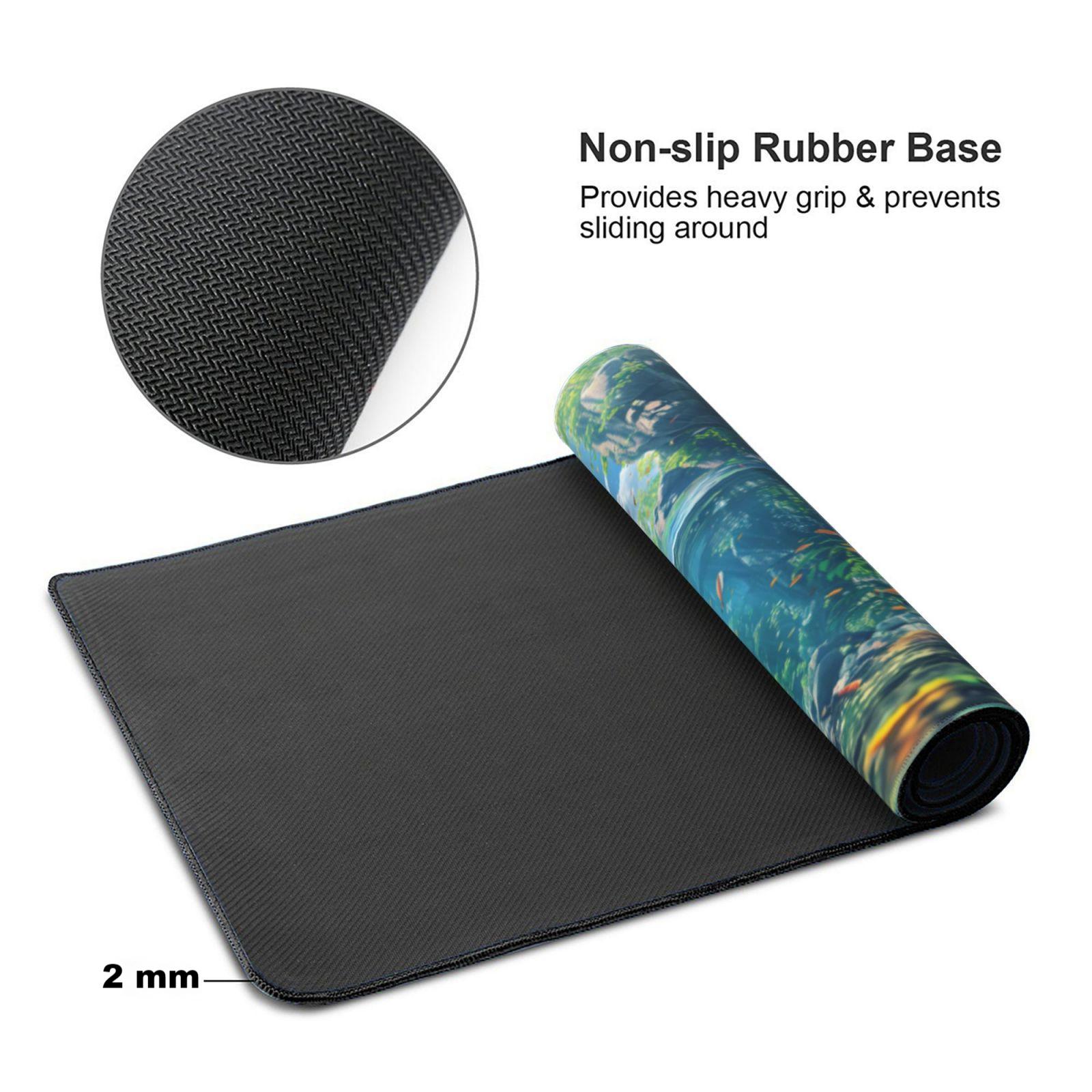 Heluo.Zu XXL Gaming Mouse Pad Ocean Theme 35.4x15.7 photo 5