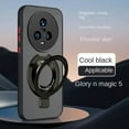 thumbnail image 2 of luxury For Magsafe Wireless Magnetic Holder Charging Case For Huawei Honor 70 60 Magic 6 4 3 5 Pro Cases Back Cover For Magic5, 2 of 6