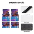 thumbnail image 4 of Fuzoiu Capybara Bathtub Fun Print Carpet Floor Mats for Car,Car Foot Mat Set,Universal Fit 4 Piece Mat Pad Set,Fits Most Cars Trucks Vans Sedans SUV Auto Carpet Mat Se, 4 of 7