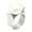 Silver, variant on Rings for Women Imitation Pearl Gold Plated Stainless Steel Personalized Statement Dainty Elegant Vintage Exaggeration Jewelry Silver Size 7