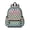 Multicolor Checkered Pattern, variant on Blue Wavy Checkered Pattern Backpack for School, Cute School Bag with Adjustable Shoulder Straps and Padded Back, 13.4"x11"x4.7"