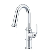 Gerber D150537 Kinzie 1.75 GPM Single Hole Pull Down Bar Faucet - Chrome