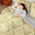 thumbnail image 4 of Castle Fairy Teens Damask Bedding Comforter Set,Abstract Animal Moth Full Bedding Set, 4 of 8