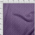 thumbnail image 3 of oneOone Rayon Purple Fabric Bird Sewing Craft Projects Fabric Prints By Yard 56 Inch Wide, 3 of 5