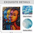 thumbnail image 3 of Diamond Art Kits for Adults - 5d Colorful Faces Musical Art Diamond Painting for Adults, Diamond Art for Adults Beginners, Diamond Painting Kits for Adults for Home Wall Decor, 3 of 7