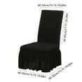 thumbnail image 2 of Jubipavy Bubble Group Chair Cover Four Season All Inclusive Elastic Fabric Dining Chair Cover Dining Room And Study Dirty Proof Chair Cover, 2 of 6
