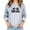 Gray Sweatshirt, variant on Hit The Dang Ball Sweatshirt for Women and Teens Trendy Distressed Baseball Pullover Gray Sweatshirt Adult Medium