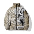 thumbnail image 4 of Abrigos de invierno estilo animal para hombre, abrigos cálidos para hombre, nuevos abrigos de plumas, ropa única con diseño de serpiente y águila para hombre 2024, lindos, modernos, geniales y durader, 4 of 4