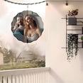 thumbnail image 4 of Elegant Wavy Pattern Metal Hanging Wind Spinners & Chimes for Yard and Garden - Cheerful Outdoor Decor for a Serene Atmosphere, 4 of 6