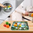 thumbnail image 4 of Ryvnso Parrot in Summer Dish Drying Mat for Kitchen Countertop 18x24 Large Dish Pad Drainer Rack Dish Sink Mats, 4 of 7