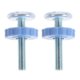 thumbnail image 1 of 2 Pcs Gate Screws Metal Screws for Baby Safety Gates Kids Guardrail Accessories Non-Punching Screws for Home Stair and Window Protection, 1 of 1