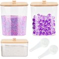 thumbnail image 1 of Set of 3 Large Airtight Laundry Containers for Organizing with Wooden Lids, Proof Detergent Organizer for Pods, Powder & Liquid, 1 of 6