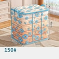 thumbnail image 4 of Clothes Storage Box Storage&nbsp;Bins With Lids Large Capacity & Zipper Moving Packaging Bag Household Transparent Sorting Bag Basket For Seasonal Wear Quilts Artifact Storage Bag, 4 of 4