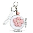 thumbnail image 6 of OIUR Plush Animal Makeup Mirror Portable Travel Double-sided Vanity Mirror High Clarity Cosmetic Mirror Keychain Hanging Decoration, 6 of 7