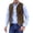 A1#-Coffee, variant on Mens Vintage Faux Suede Vest Multi Button Casual Sleeveless Jacket Retro British Style,Green,SIZE:M