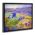 thumbnail image 3 of Stupell Industries Traditional Classic Farm Purple Accents Black Floating Frame Canvas Art, 31 x 25, by Dorothy Fagan, 3 of 8