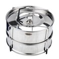 thumbnail image 4 of Bandeja De Apilable Sartenes izadora De Alimentos Para Olla A Presión Olla En Olla Cocción, Cocción Cocina En Casa Baoblaze Sartenes de inserción de vapor apilables, 4 of 8