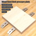 thumbnail image 3 of Woodworking Positioning Plate, Wood Board Fixing Clamp Fine Workmanship  for Woodwork for Professional Carpentry Jobs, 3 of 7