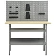thumbnail image 2 of vidaXL Workbench with Three Wall Panels, 2 of 4