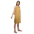 thumbnail image 3 of Moomaya Printed Sleeveless Nightdress For Ladies Button Placket Nightwear, 3 of 6