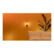 Wiz Color Smart Black LED Color Smart Wall Light Fixture