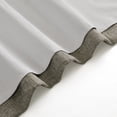 thumbnail image 6 of SUNSHIELD SIGNATURE Colton 100% Blackout Curtains for Living Rooms, Single Curtain Grommet, 50” x 63”, Taupe, 6 of 7
