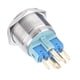 thumbnail image 5 of Interruptor de Botón Pulsador Indicador de Metal de 12V para Controlador de, 5 of 6