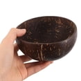 thumbnail image 4 of YOSADIER Natural Coconut Bowls Set - Multi-Color, Design Perfect for Serving Fruits, Salads, and Snacks, 4 of 8
