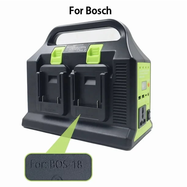 Lámpara de Foco de Trabajo con Inversor LED de 110V para Bo*sch Batería de Litio BAT609 de 18V 300W