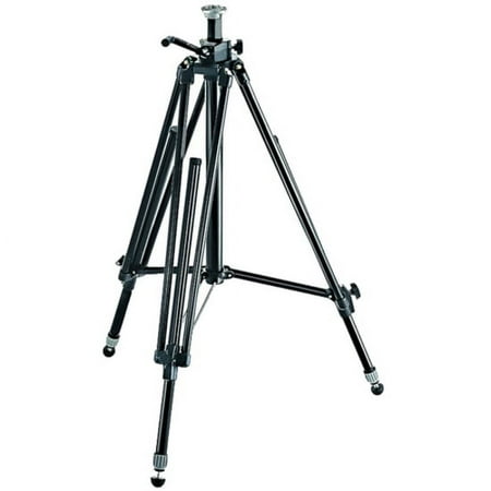 UPC: 0719821288367 | 028B 3-Section Geared Triman Camera Tripod  Black