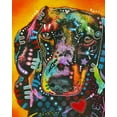 thumbnail image 2 of Dean Russo Collection 20x24 White Modern Wood Framed Museum Art Print Titled - Brilliant Dachshund, 2 of 4