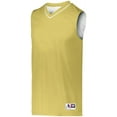 thumbnail image 2 of Augusta 2XL Reversible Two-Color Jersey Vegas Gold/White 152, 2 of 2
