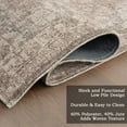 thumbnail image 4 of Nuloom Hillstone Collection Traditional Vintage Medallion Area Rug, 2' 8" x 8', Runner, Delphi Dark Beige, 4 of 7