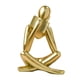 thumbnail image 5 of Estatua del Pensador Figura Artística Adornos Coleccionables Modernos Figura Humana Elegante 8cmx6cmx12cm, 5 of 9