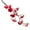 rose red, variant on 2PCS Artificial Flower Plum Blossom Branch Real Touch Artificial Cherry Blossom Flower Short Stem for Table Wedding Bouquet Home Decor white