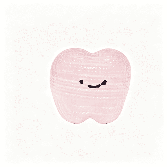 Tooth Stress Toy 1-Pack – Soft Sensory Squishy for Anxiety Relief Desk Fidget Gift,A