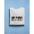 thumbnail image 3 of Atlanta City Quote Sweatshirt Women -Image by Shutterstock, Female 4X-Large, 3 of 4