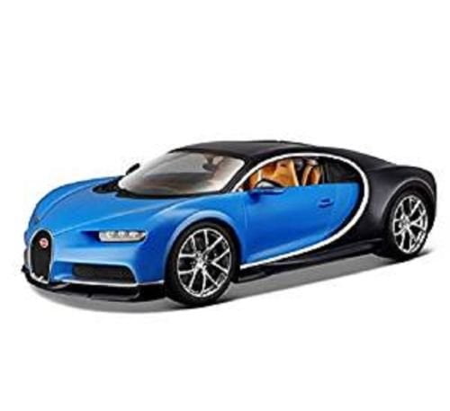 RASTAR Bugatti Toy Car 1/24 Scale Bugatti Chiron RC Model Car BLUE