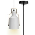 thumbnail image 3 of 110-240V E27 Modern LED Pendant Light Sample Ceiling Lamp for Bar Balcony Kitchen White, 3 of 8