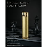 Unique Swiss Vintage Windproof Trench Kerosene Lighter,Soft-Flame,Cigar,Refillable,Outdoor,Compact and Portable,Double-Flame Jet,Copper,Gift Packaging,Gift for Men, Thorens One Press Ignition​