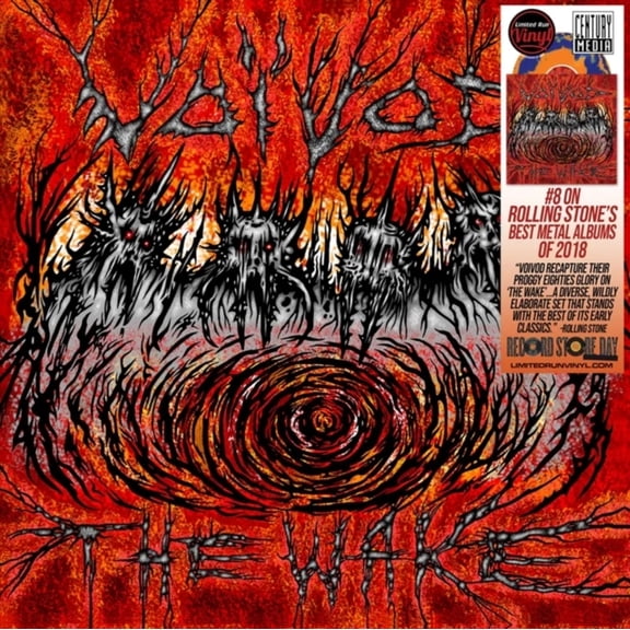 Voivod -- The Wake LP Yellow & Blue