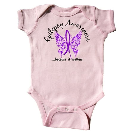 

Inktastic Epilepsy Butterfly 6.1 Gift Baby Boy Bodysuit