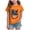 Orange, variant on Ulanda Boys Girls 4th of July Shirts American Flag Tees Kids Patriotic Independence Day Memorial Day Tops 2-7 Years (Purple, 11-12 Years)