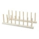 thumbnail image 5 of Escurridor de platos de madera para encimera de cocina, escurridor de platos para cuencos y libros. 8 ranuras, 5 of 9