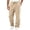 Beige #068, variant on Boys Baggy Sweatpants Casual Elastic Waist Straight Wide Leg Open Bottom Athletic Joggers Sweat Pants with Pockets, L
