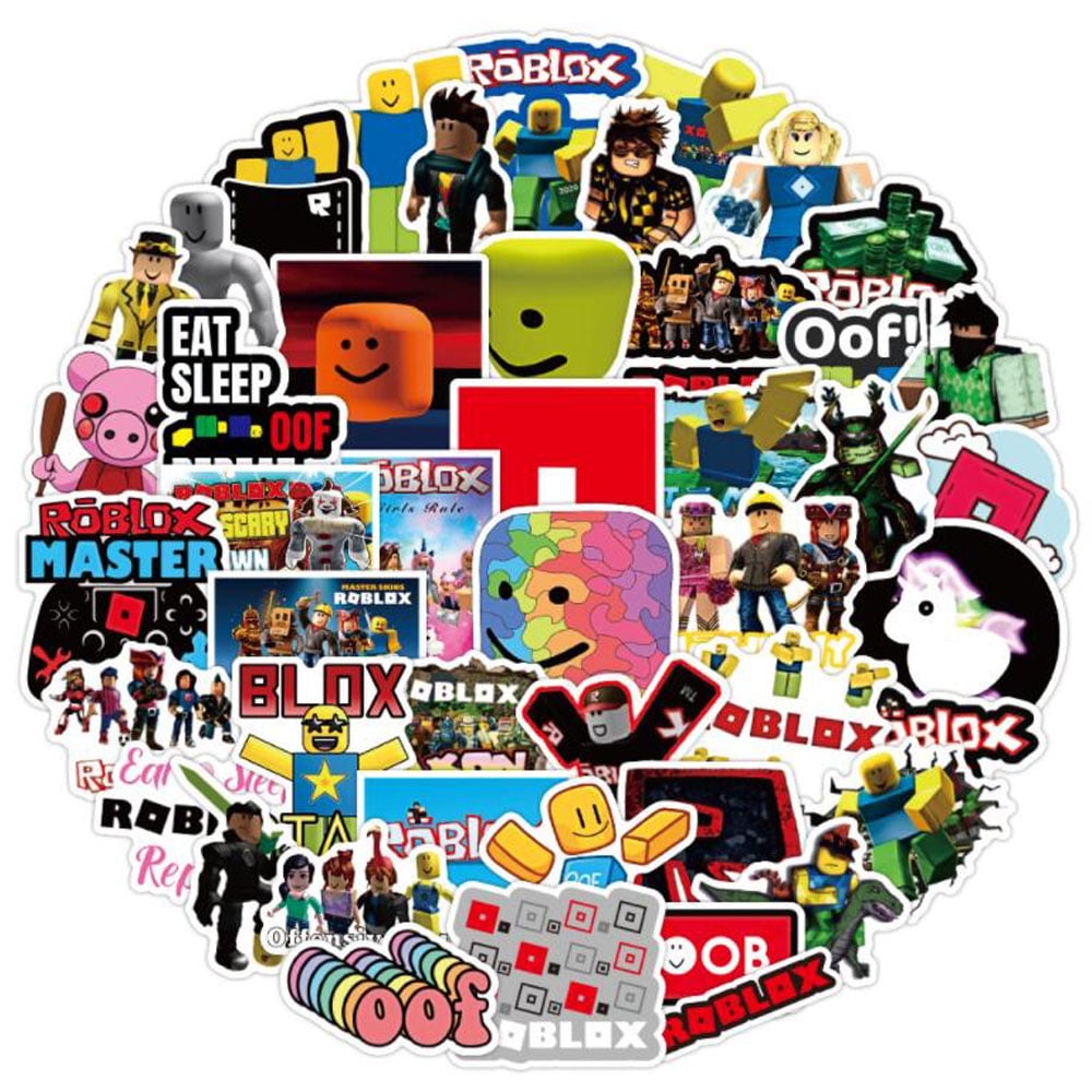 Roblox Stickers ROBLOX Logo Sticker Multi Pack Decal 