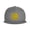 Gray, variant on Snapback Hat Caution Tape Flat Brim Adjustable Baseball Cap for Men Women Trucker Hat Black