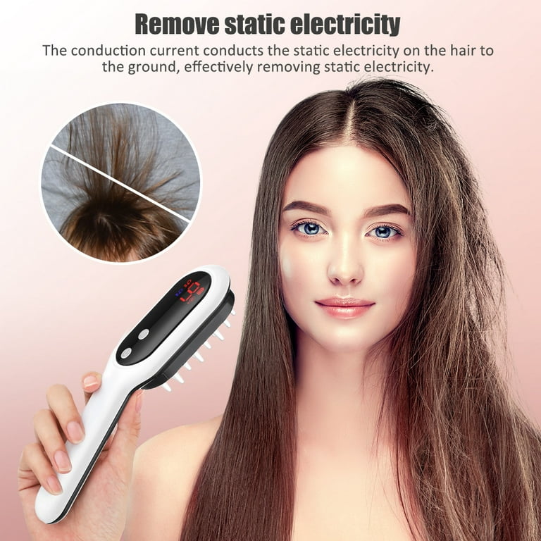 Electric Vibration Hair Growth Massage Comb Red Light Therapy Hair