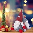 thumbnail image 2 of Gnomos navideños Papá Noel de peluche, figuras de elfos enanos navideños de 11 pulgadas, adornos navideños, decoración de mesa para suministros para festivales navideños, muñeco de, 2 of 5